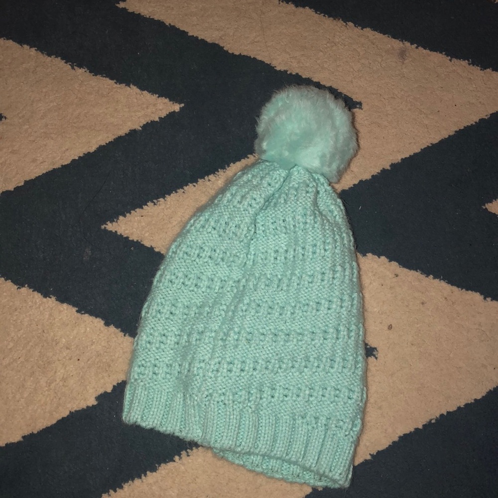 Mint Blue Beanie